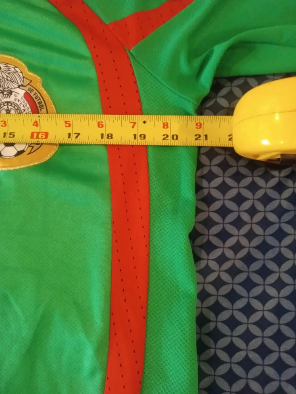Vintage 2007- 80th anniversary Mexico World Cup Adidas Soccer 3/4 Sleeve Jersey